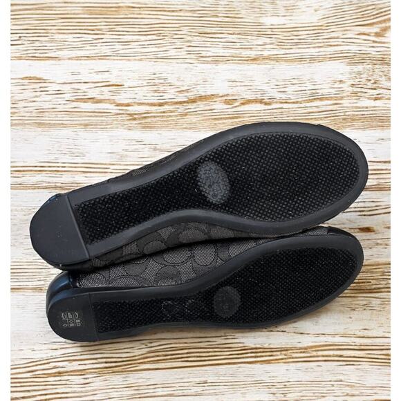 New With Out Tags Coach A01919 Chelsea Signature Ballet Flats Size 6.5B - Picture 4 of 6